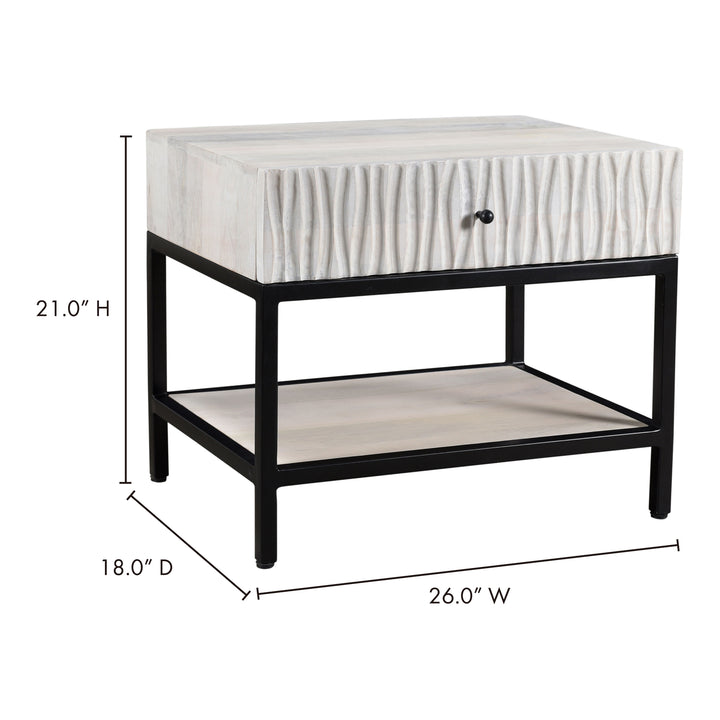 Rustic-Modern Wanderlust Nightstand