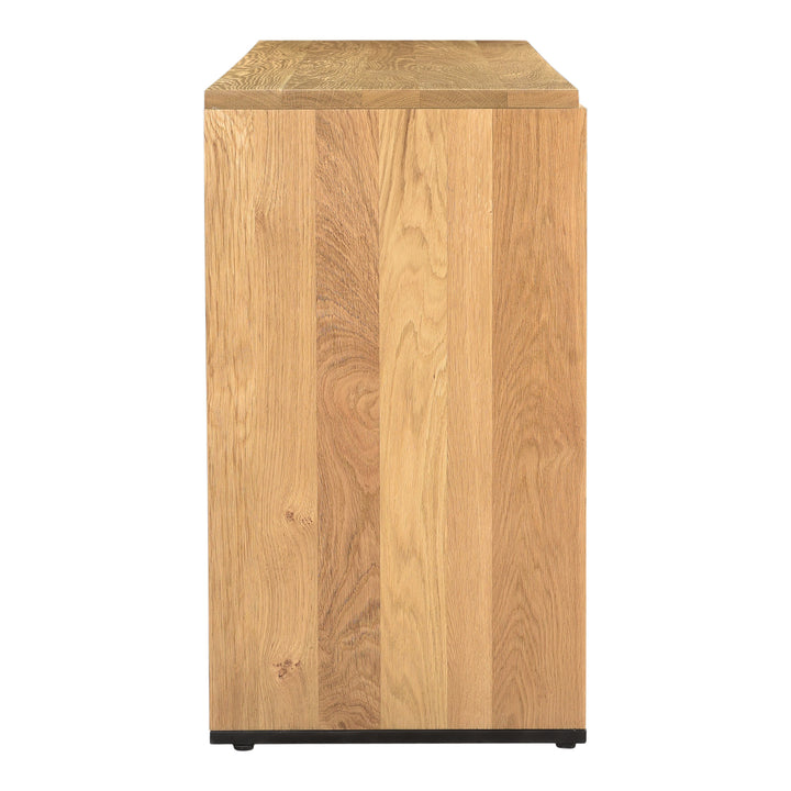 Modern Oak Storage Chest - 6 Spacious Drawers