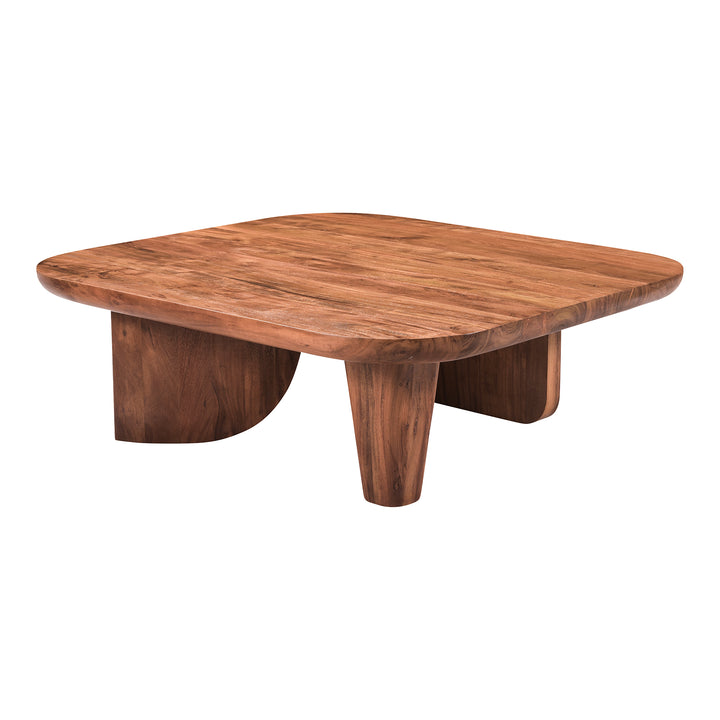 Modern Abstract XL Wooden Table with Inventive Base