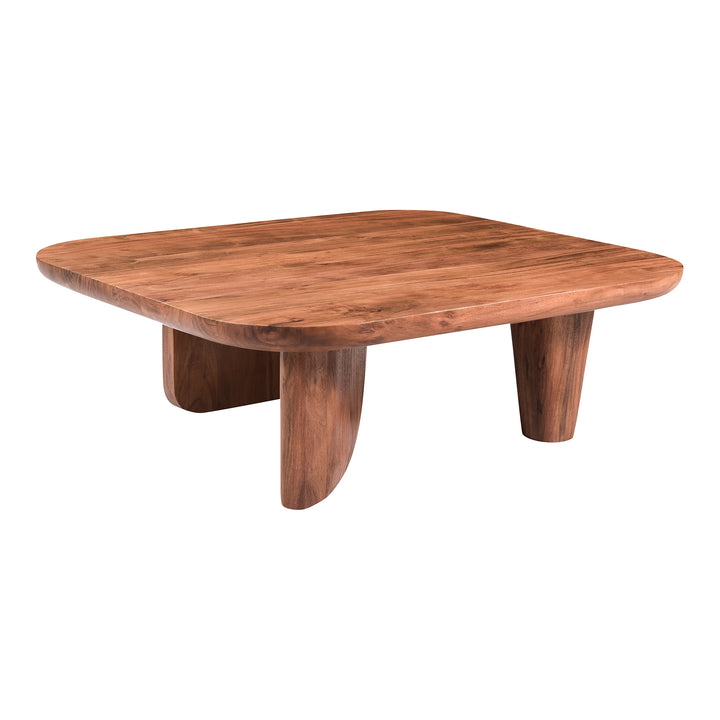 Modern Abstract XL Wooden Table with Inventive Base