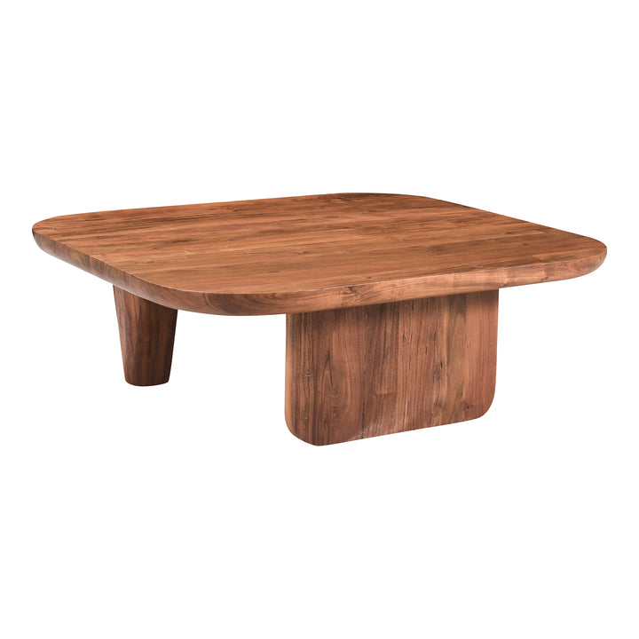 Modern Abstract XL Wooden Table with Inventive Base