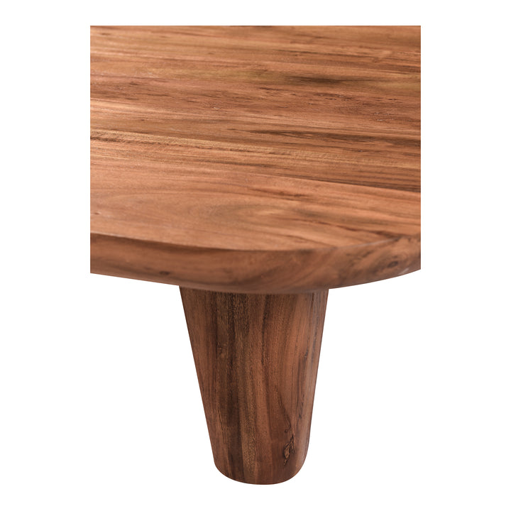 Modern Abstract XL Wooden Table with Inventive Base