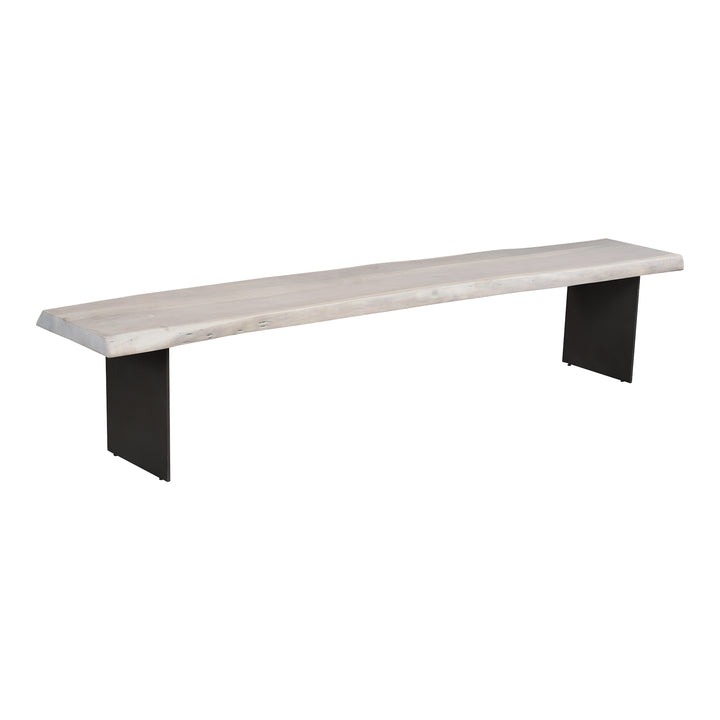 Rustic Charm Live Edge Dining Bench