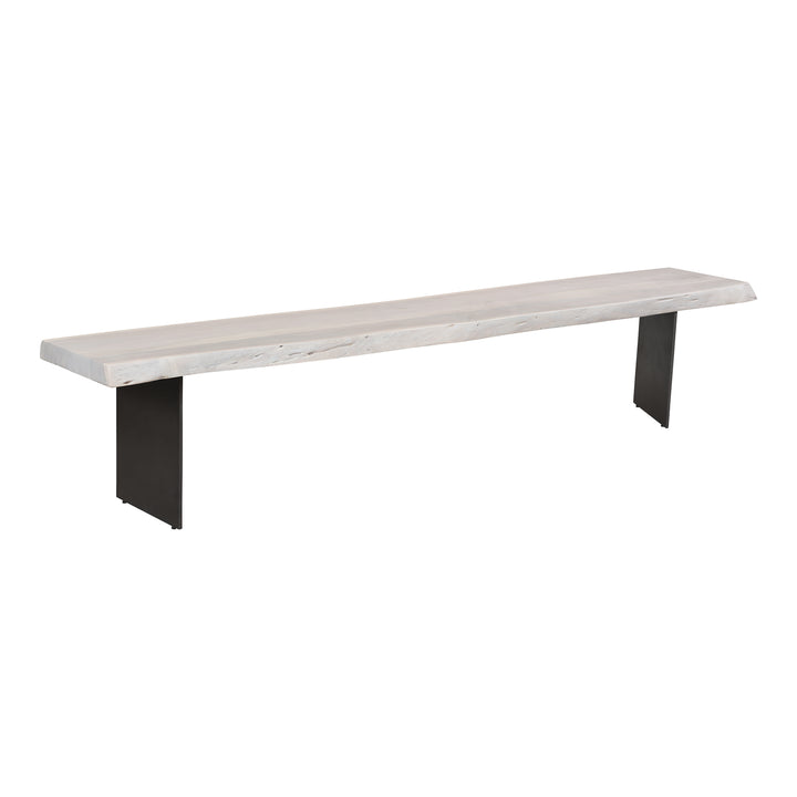 Rustic Charm Live Edge Dining Bench