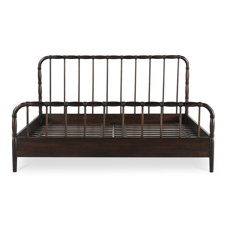 Timeless Elegance Solid Wood Turned Bed