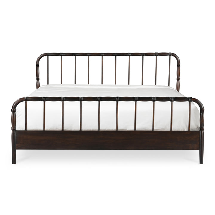 Timeless Elegance Solid Wood Turned Bed