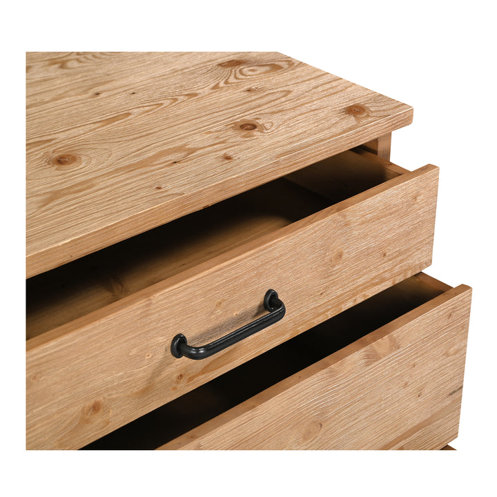 Ireland-Inspired Solid 3-Drawer Stand