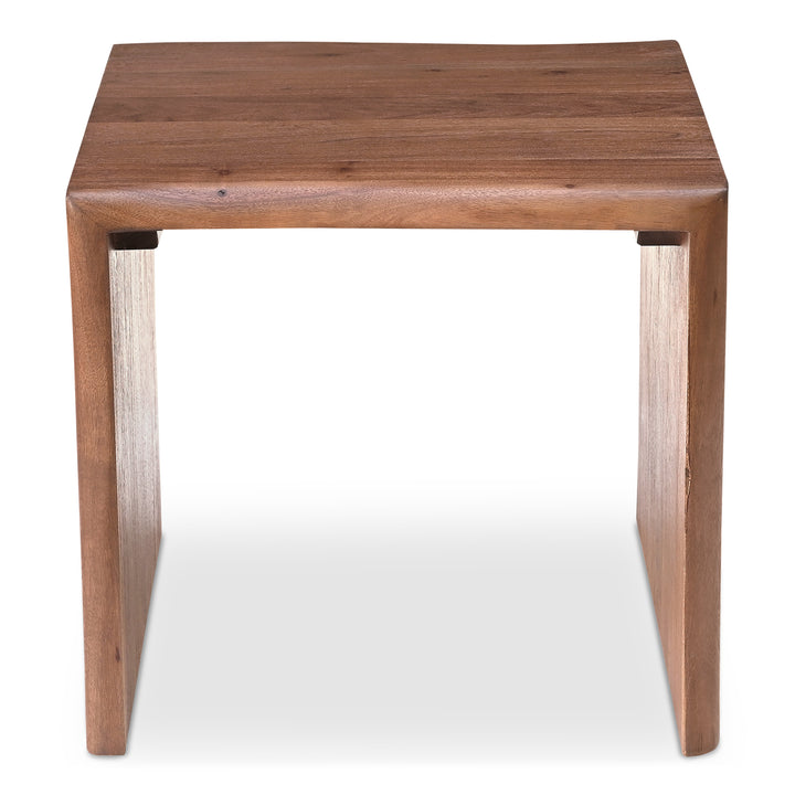 Rustic Live Edge Side Table