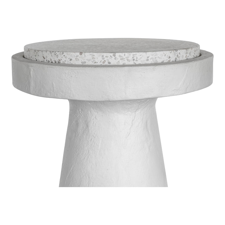 Rustic Terrazzo Side Stand