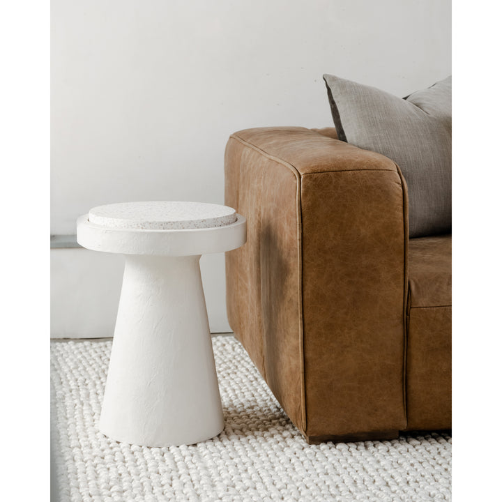 Rustic Terrazzo Side Stand