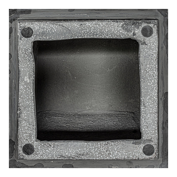 Nature-Bound Concrete & Marble Side Table