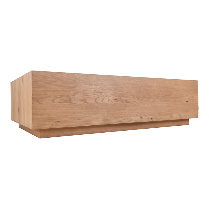 Nature's Harmony Rectangular Oak Coffee Table