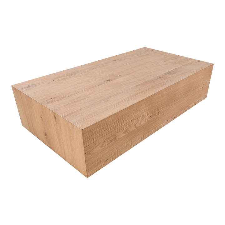 Nature's Harmony Rectangular Oak Coffee Table