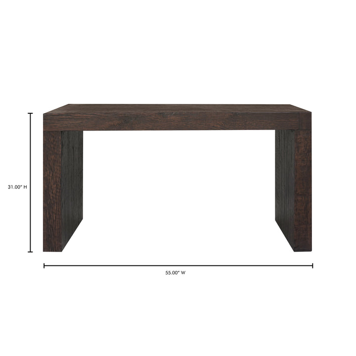 Everleigh Console Table Aged Oak