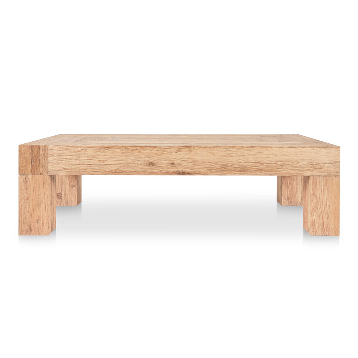 Vitality Oak: Modern Rustic Coffee Table