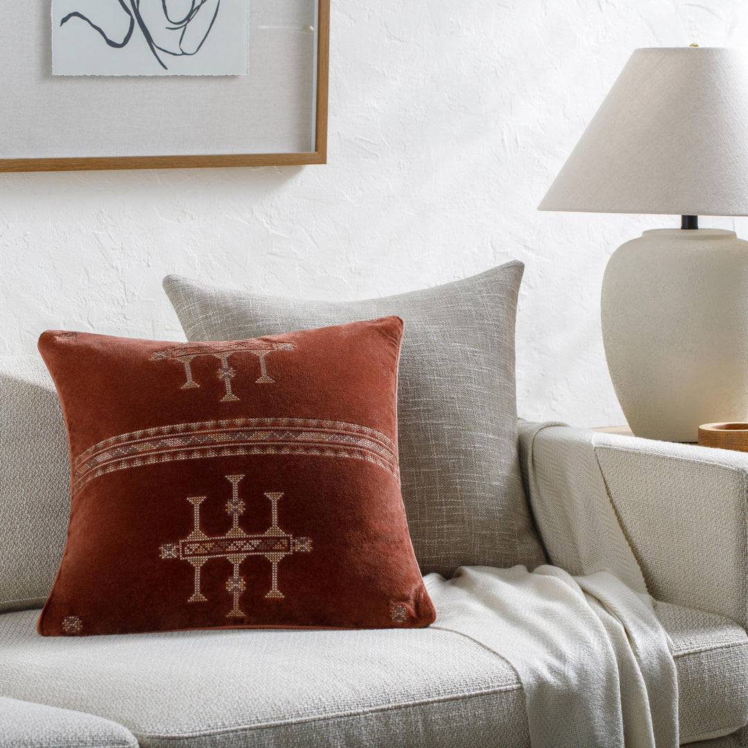 Veola Cotton Throw Pillow