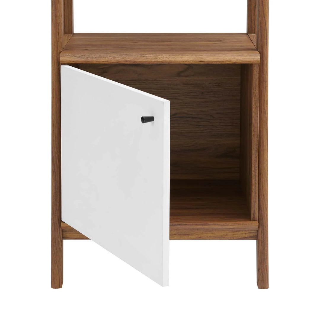 Breni Wood Bookcase