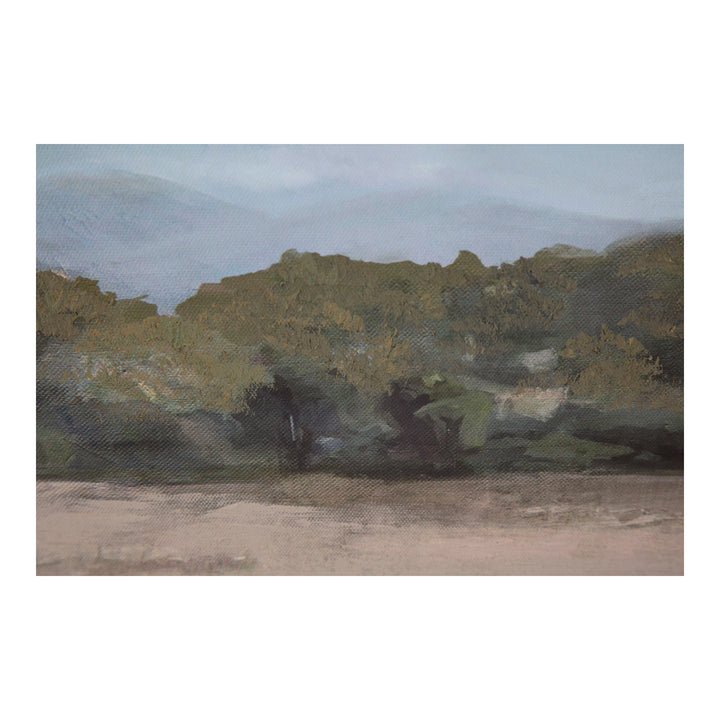 Nature's Whisper: Framed Rustic Landscape Art
