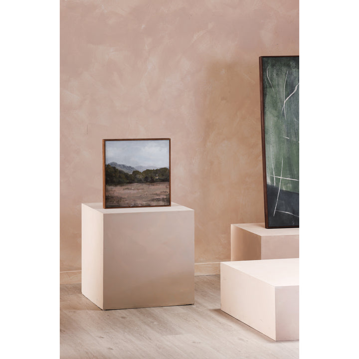 Nature's Whisper: Framed Rustic Landscape Art