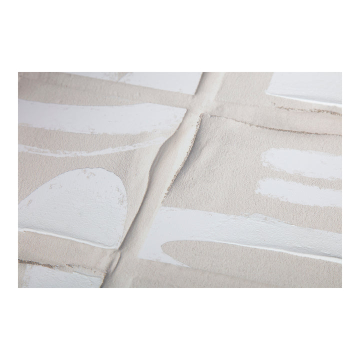 Artisanal Abstract Puzzle Canvas