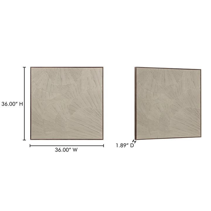 Motion's Symphony: Textured Canvas Artwork