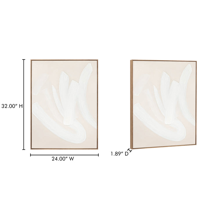 Lyrically Luminous Framed Canvas Art