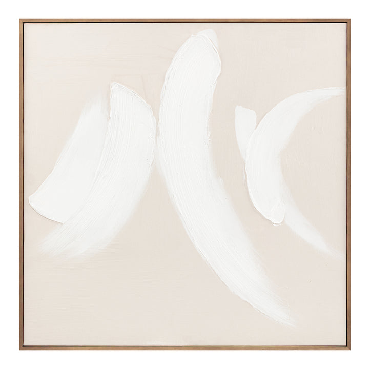 Lyric Swirls Artwork - Radiant Abstract Frame Painting