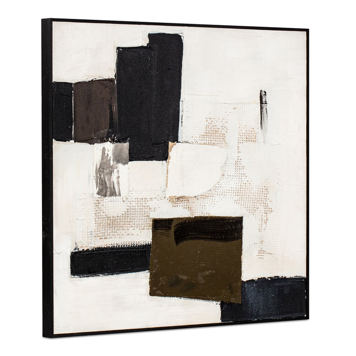 Voyage Du Contrast: Framed Artwork