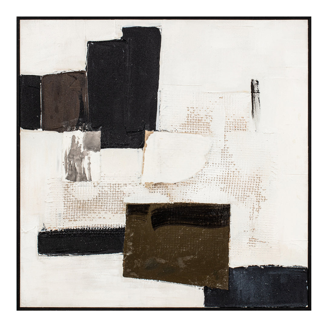 Voyage Du Contrast: Framed Artwork