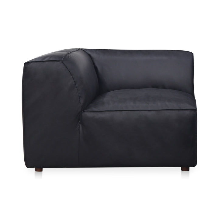 Modern Living Corner Chair with Rounded Silhouette