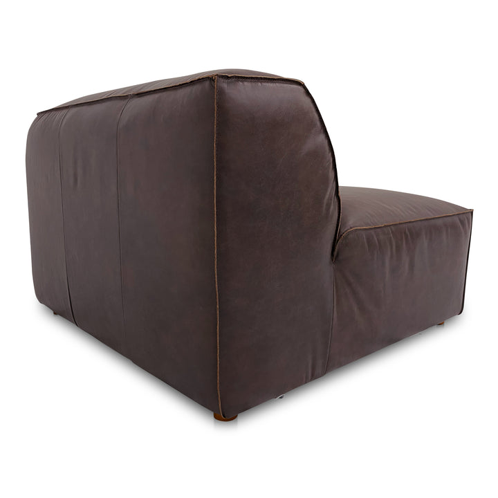 Modern Living Corner Chair with Rounded Silhouette