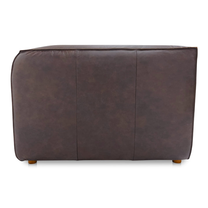 Modern Living Corner Chair with Rounded Silhouette