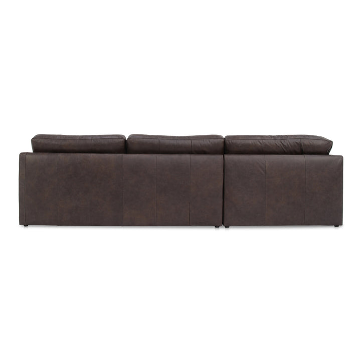 Upscale Espresso Charm Modular Sofa Set