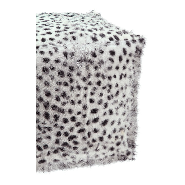 Naturally Tufted Spotted Goat Lounger