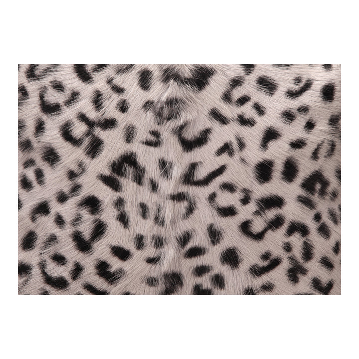 Nature's Texture: Handcrafted Goat Fur Accent Pillow