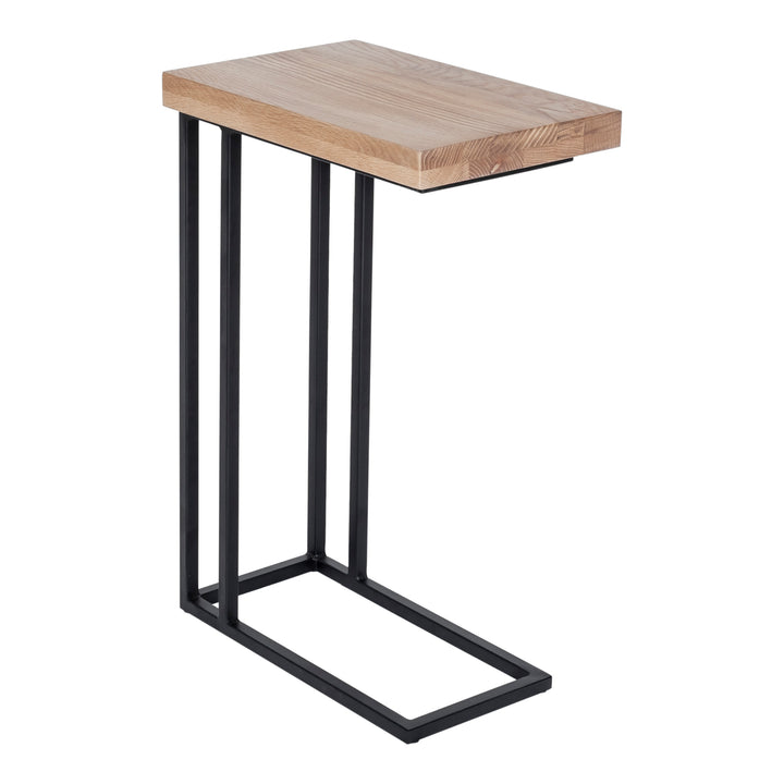 Nature-Inspired Organic C-Shape Side Table