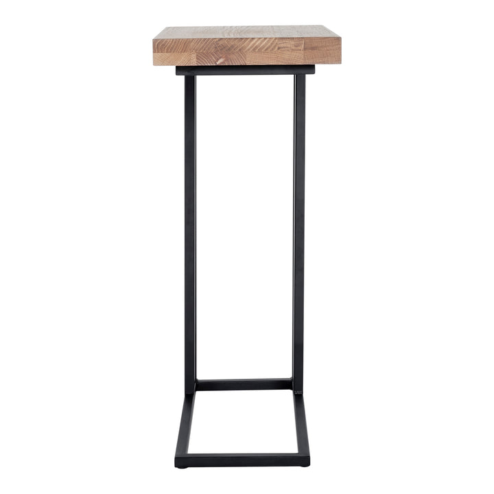 Nature-Inspired Organic C-Shape Side Table