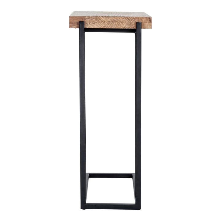 Nature-Inspired Organic C-Shape Side Table