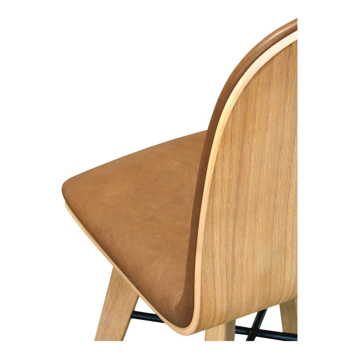 Sophisticated Leather Minimalist Dining Duo