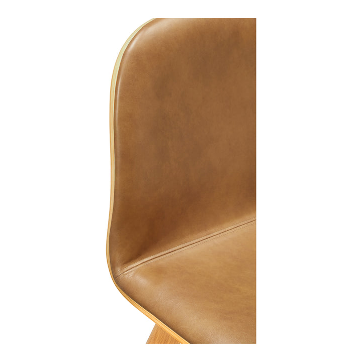 Sophisticated Leather Minimalist Dining Duo