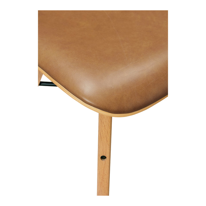 Sophisticated Leather Minimalist Dining Duo