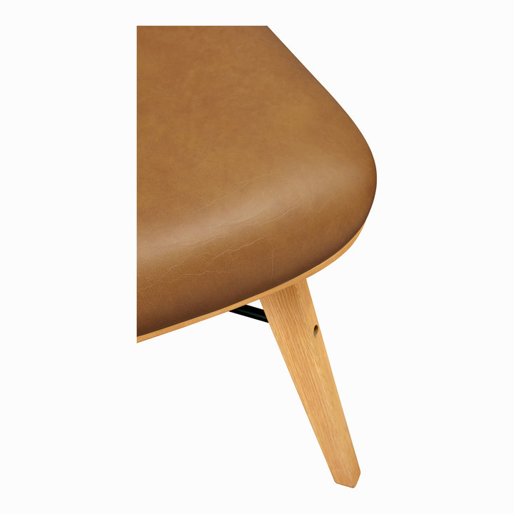 Sophisticated Leather Minimalist Dining Duo