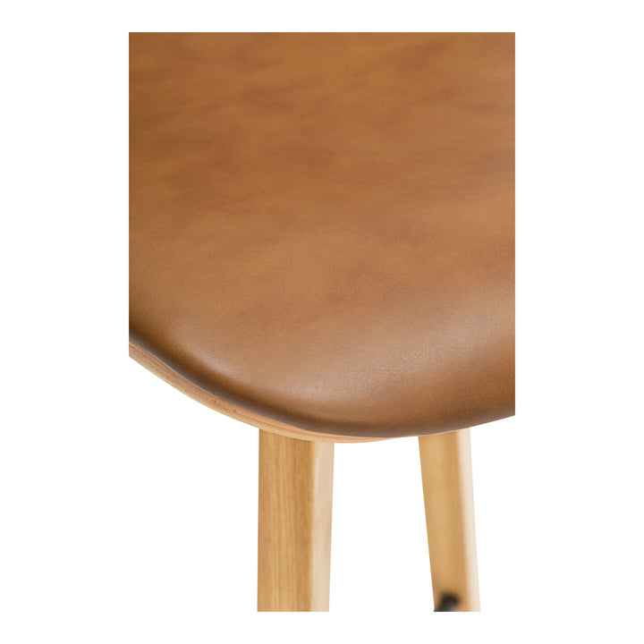 Modern Minimalist Oak Bar Stool