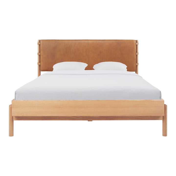 Modern Luxury Leather Queen Bed Frame