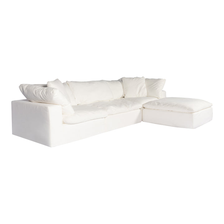 Modular Comfort Haven: Performance Technology Suede Sectional