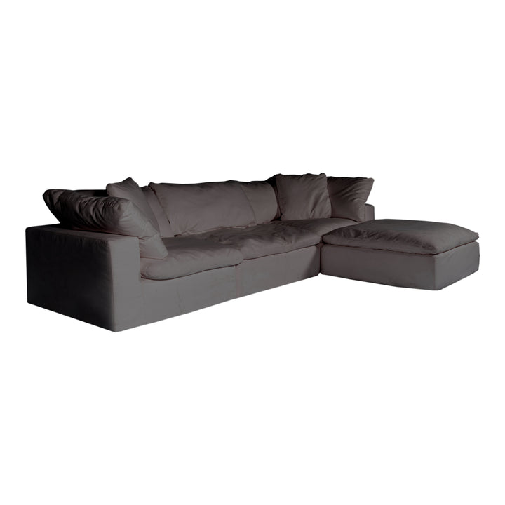 Modular Comfort Haven: Performance Technology Suede Sectional