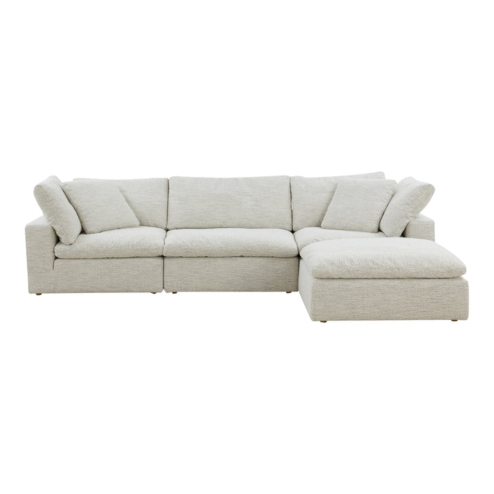 Modular Comfort Haven: Performance Technology Suede Sectional