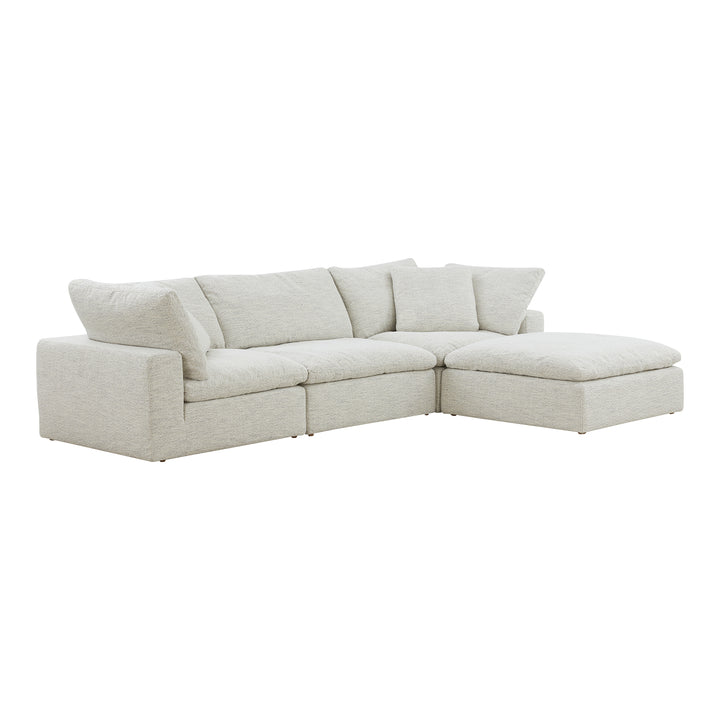 Modular Comfort Haven: Performance Technology Suede Sectional