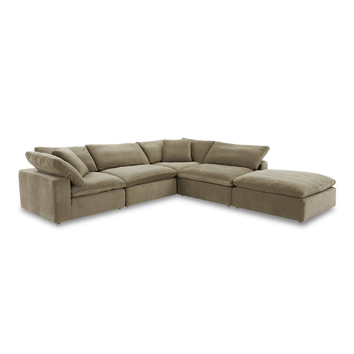 Modern Lounge Haven: Water-Resistant Modular Sofa
