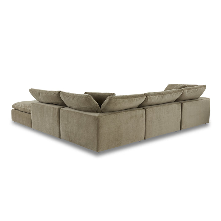 Modern Lounge Haven: Water-Resistant Modular Sofa